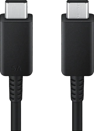 Samsung USB-C-auf-USB-C-Kabel 45 W 1,8 m Kunststoff Schwarz rechte seite