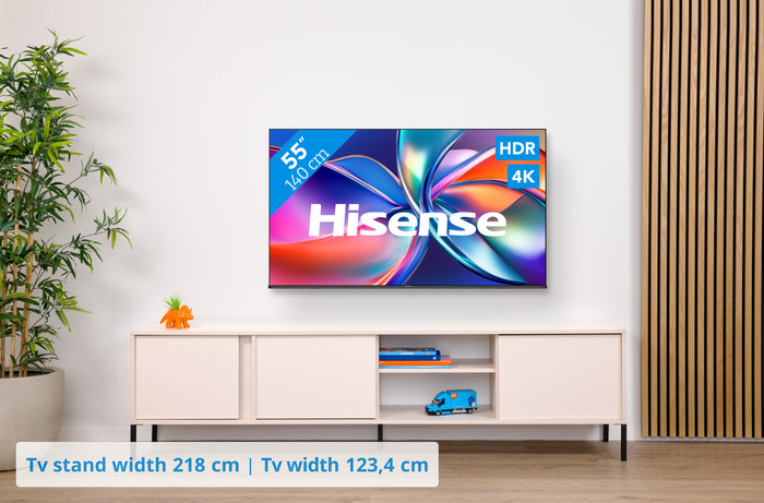 Hisense 55 inches QLED E7Q (2025) visual Coolblue 1
