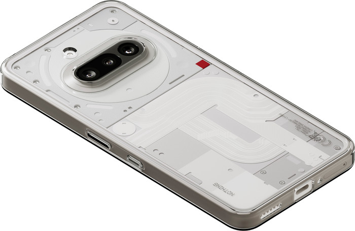 Nothing Phone (3a) Backcover Transparent vorne