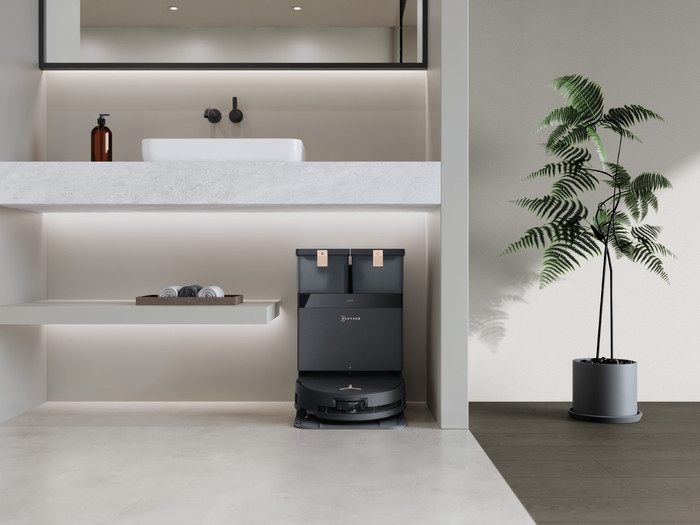 Ecovacs Deebot X8 Pro Omni produkt in gebrauch