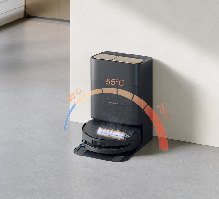 Ecovacs Deebot X9 Pro Omni produkt in gebrauch