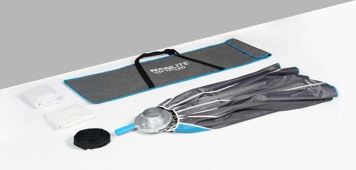 Nanlite Rapid Parabolic Softbox 120 cm zubehör