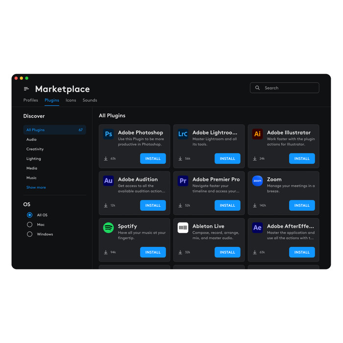 Logitech MX Creative Console Weiß visueller lieferant