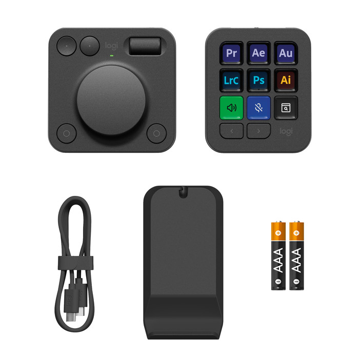 Logitech MX Creative Console Schwarz zubehör