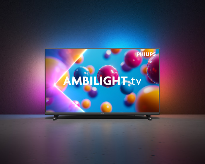 Philips Ambilight 32 Zoll PFS6900 (2025) + Philips TAB5109 produkt in gebrauch