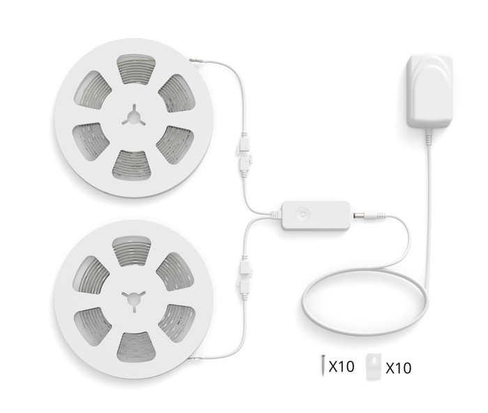 WiZ RGB Lightstrip - Farbiges Licht - 30 Meter vorne