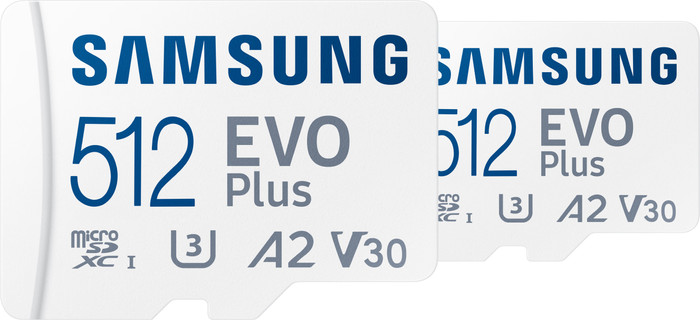Samsung microSDXC EVO Plus 512GB Duo Pack Main Image