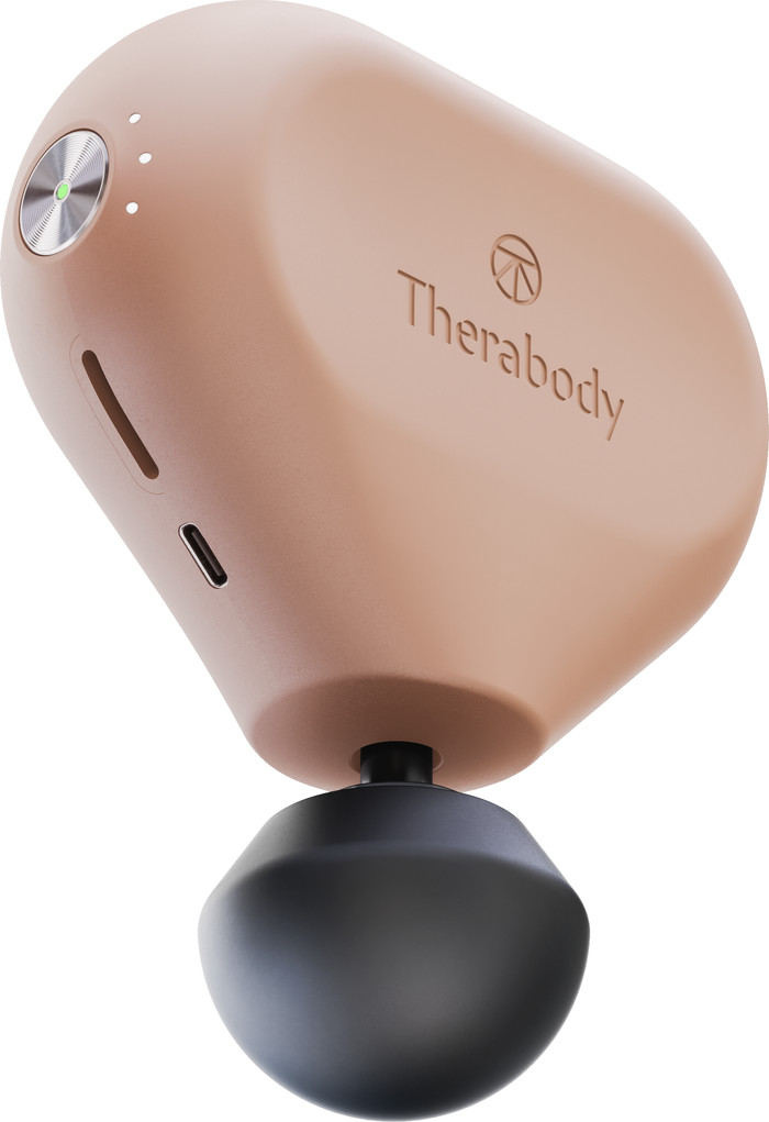 Theragun Mini 3. Gen Desert Rose unten