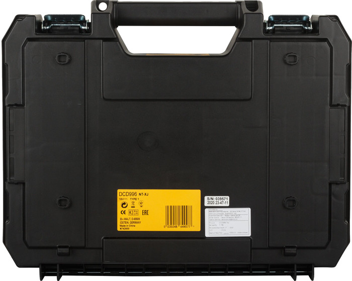DeWalt DCD996NT-XJ (ohne Akku) verpackung