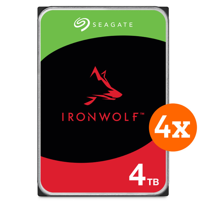 Seagate IronWolf 4TB - 4-pack Main Image