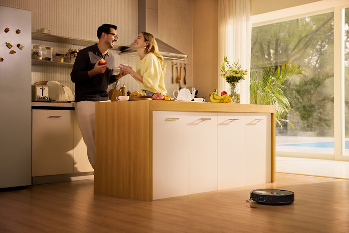 Roborock Saros Z70 Black produkt in gebrauch