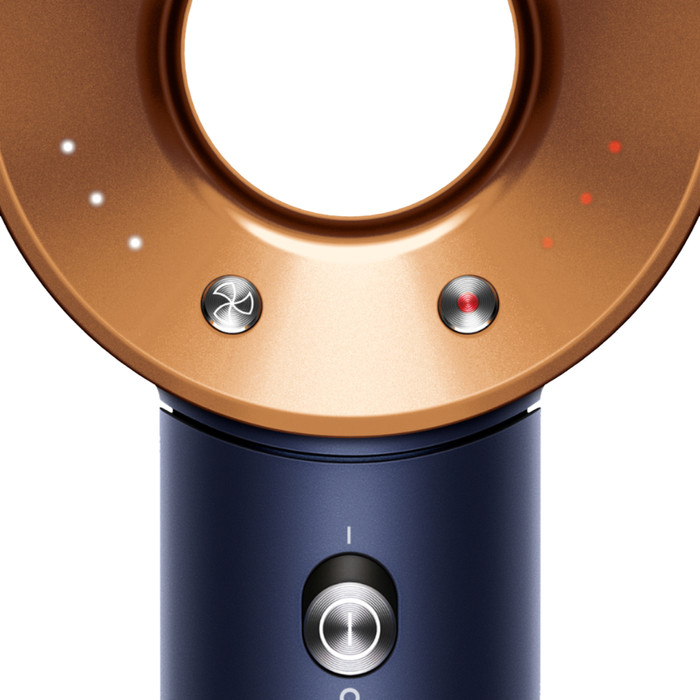 Dyson Supersonic Straight + Wavy Nachtblau detail