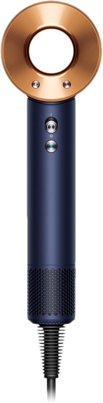 Dyson Supersonic Straight + Wavy Nachtblau linke seite