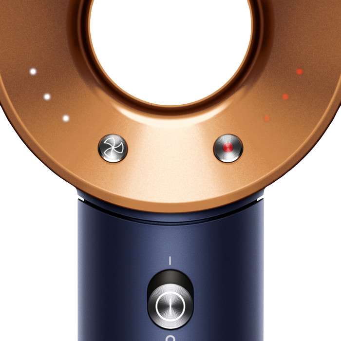 Dyson Supersonic Curly + Coily Nachtblau detail