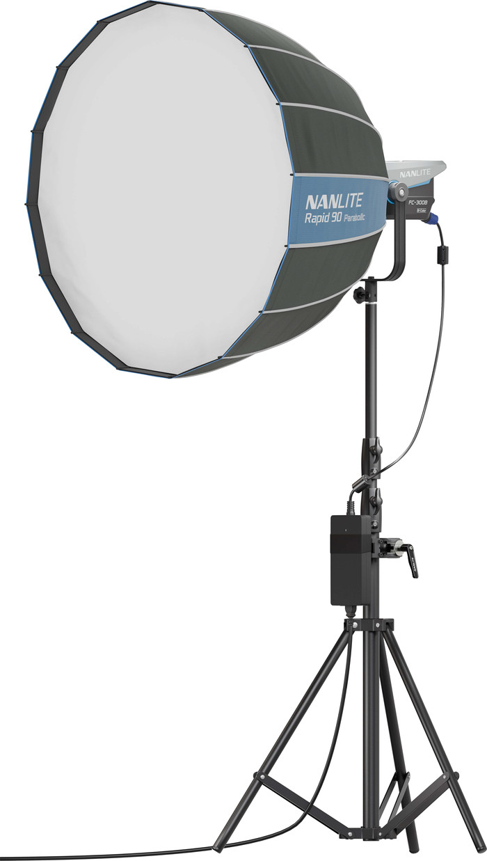 Nanlite Rapid Parabolic Softbox 90 cm rechte seite