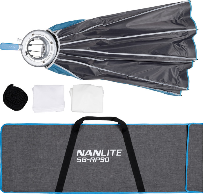 Nanlite Rapid Parabolic Softbox 90 cm zubehör