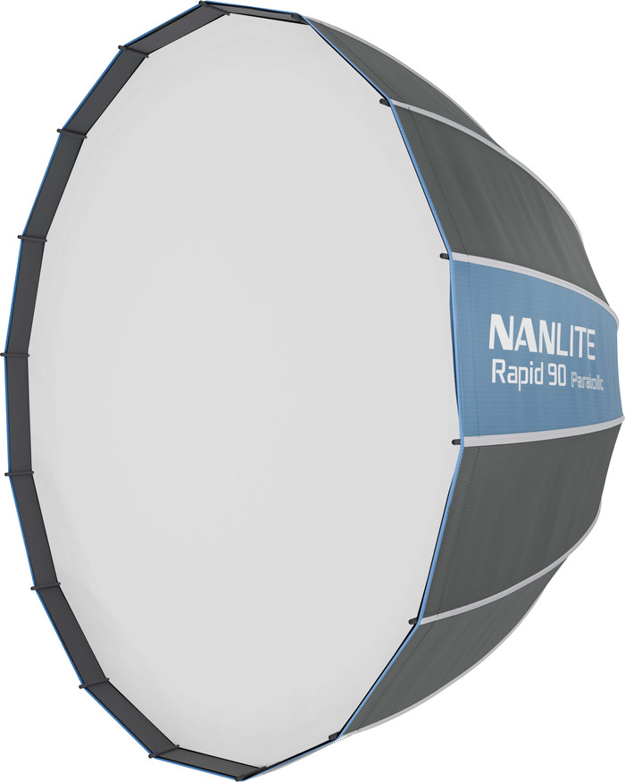 Nanlite Rapid Parabolic Softbox 90 cm rechte seite