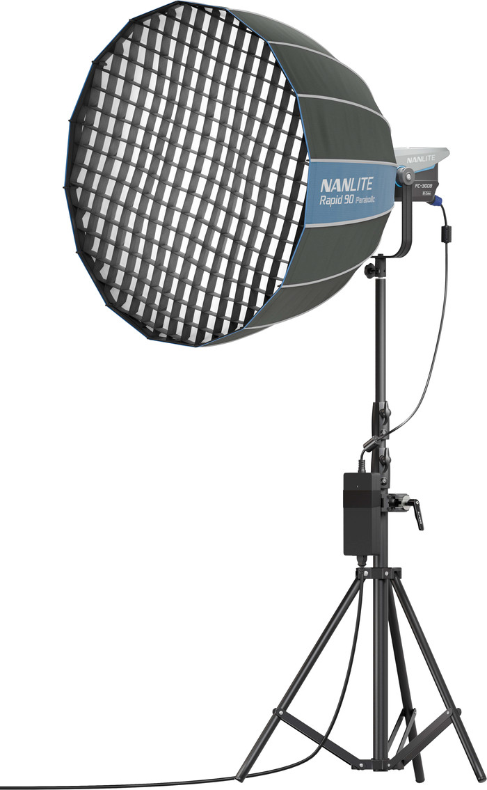 Nanlite Rapid Parabolic Softbox 90 cm rechte seite