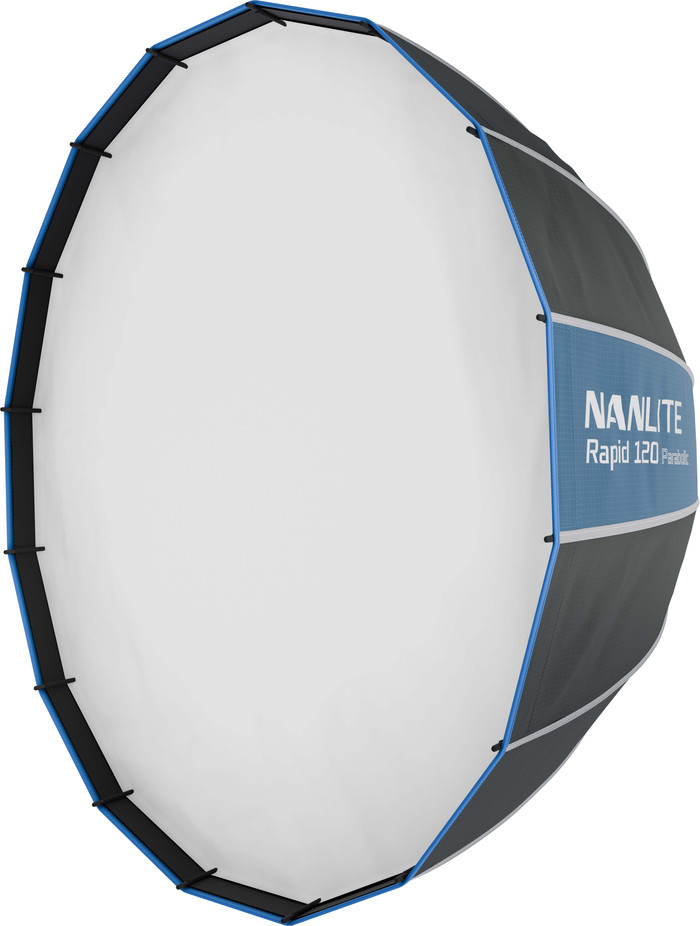 Nanlite Rapid Parabolic Softbox 120 cm rechte seite