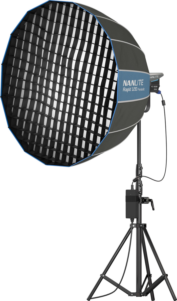Nanlite Rapid Parabolic Softbox 120 cm rechte seite