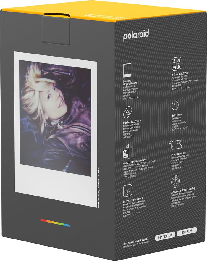 Polaroid Flip Black + Color Film (8 units) packaging