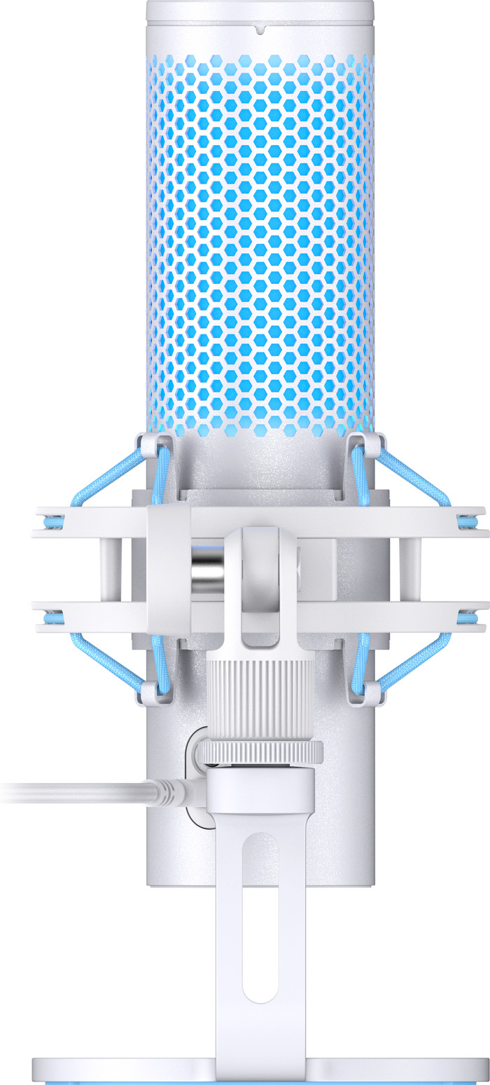 HyperX QuadCast 2 USB Microphone Frost back