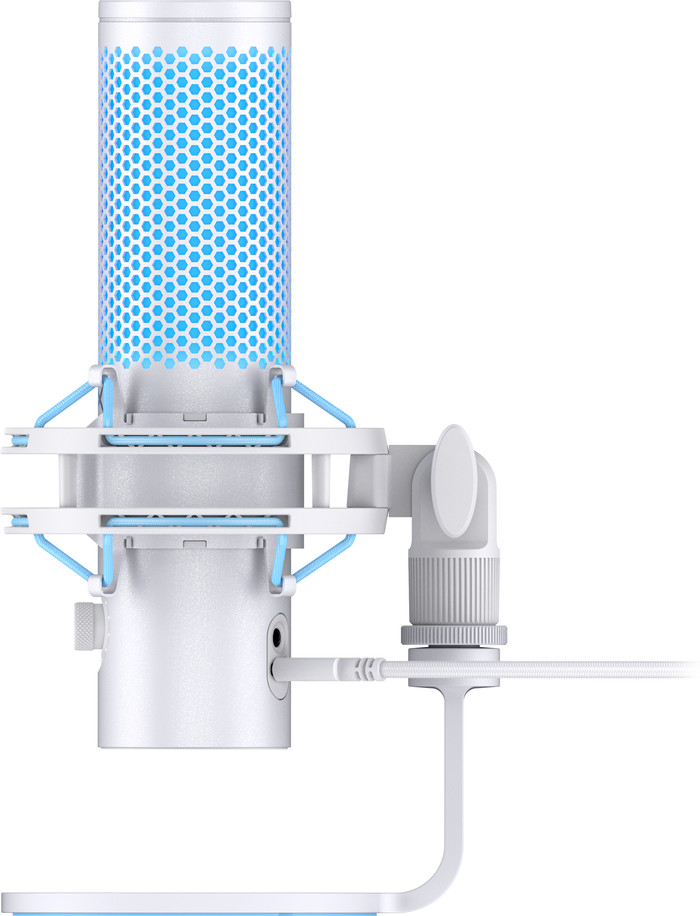 HyperX QuadCast 2 USB Microphone Frost right side