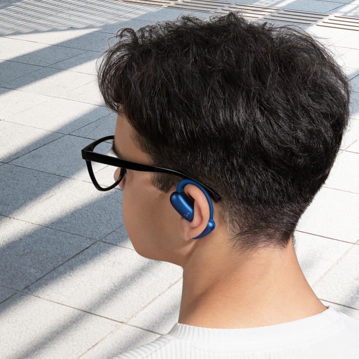 soundcore AeroFit 2 Blue product in use