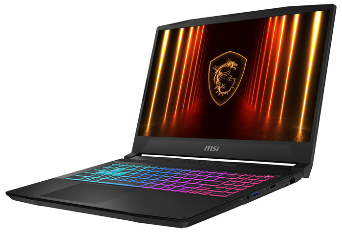 MSI Katana 15 HX B14WGK-058 - 15,6" - Intel Core i7 - 16GB RAM/512GB SSD - RTX 5070 rechte seite
