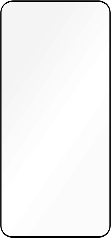 Just In Case Full Cover Samsung Galaxy S24 Screen Protector Black front