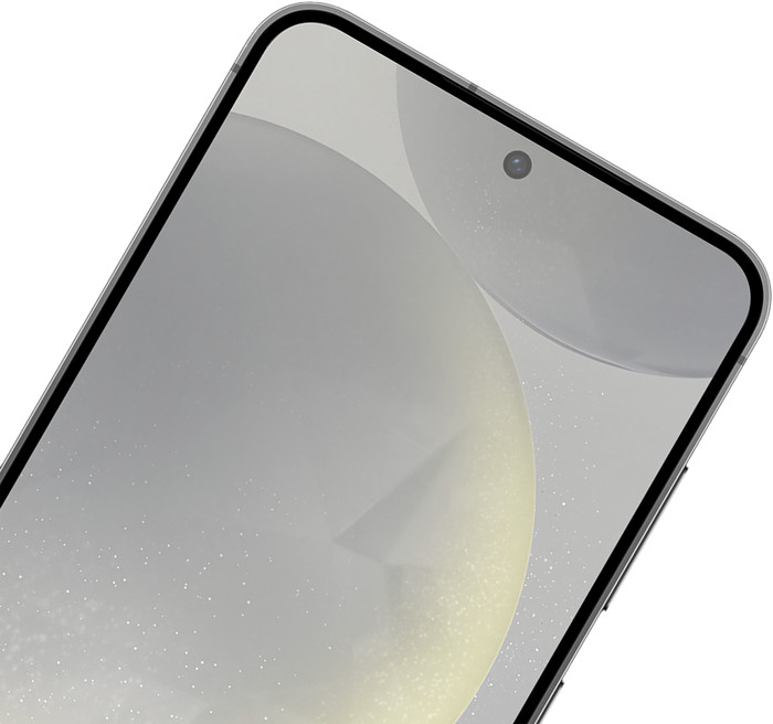 Just In Case Full Cover Samsung Galaxy S24 Screen Protector Black detail