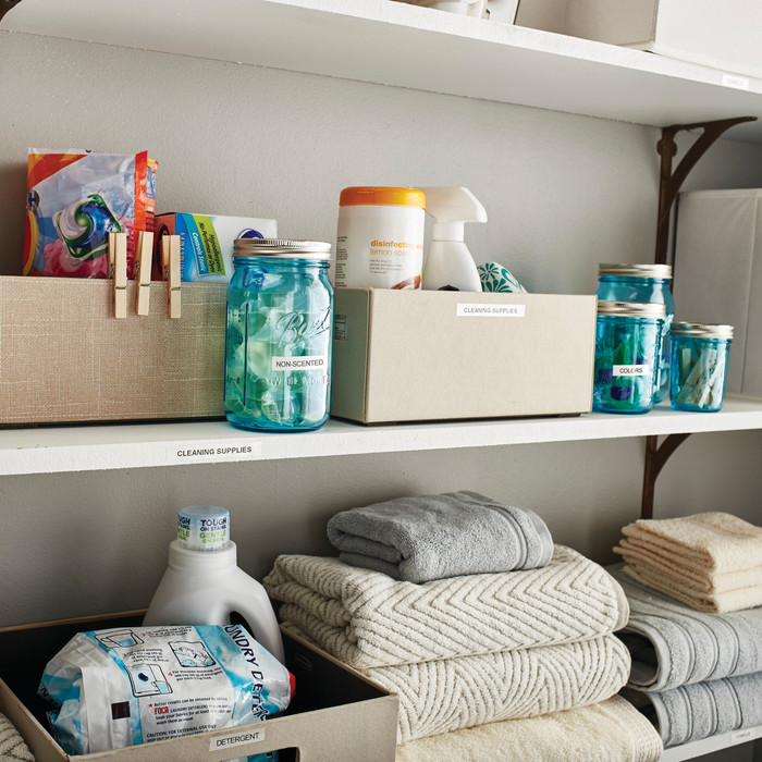 DYMO LetraTag 12mm x 4m Black White Labels product in use