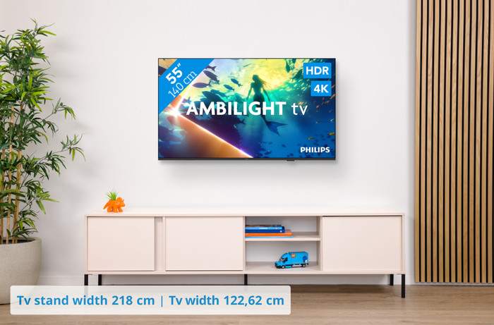 Philips Ambilight 55 inches PUS8000 4K (2025) visual Coolblue 1