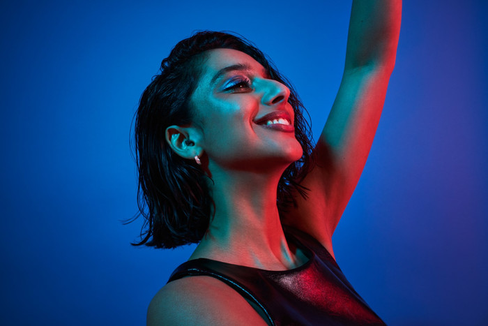 Alpine PartyPlug Schwarz produkt in gebrauch