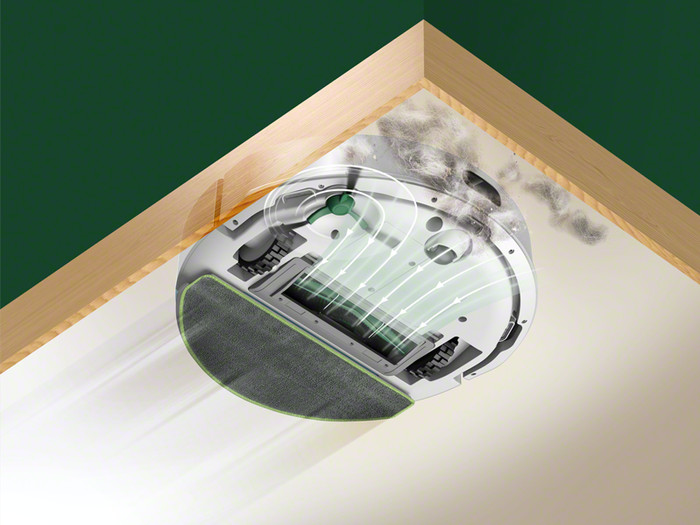 iRobot Roomba 105 Combo White produkt in gebrauch