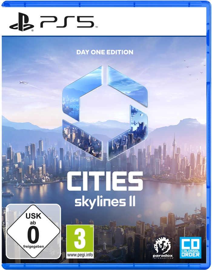 Cities Skylines 2 - Day One Edition PS5 Main Image