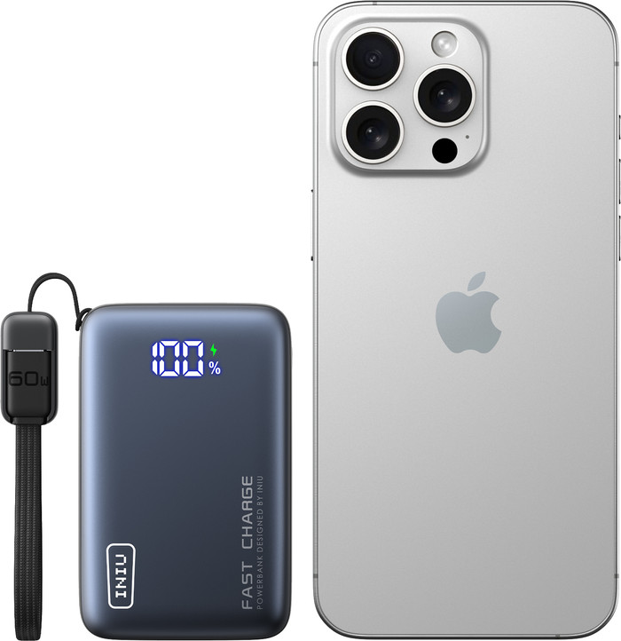 INIU Pocket Pro 10.000 mAh oberseite