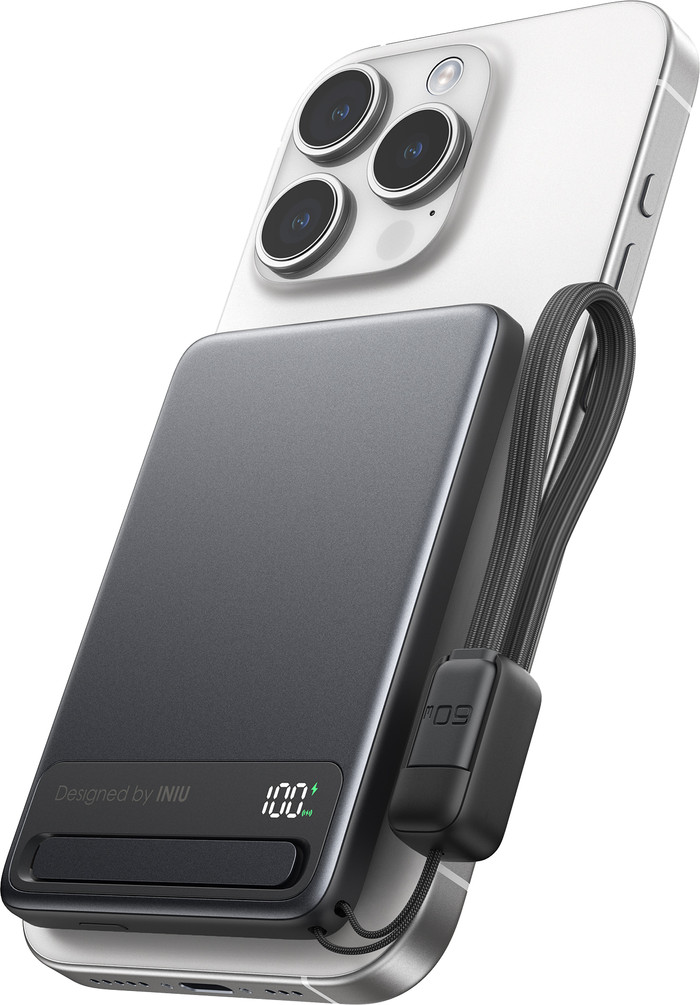 INIU MagPro Ultra Slim 5000mAh right side