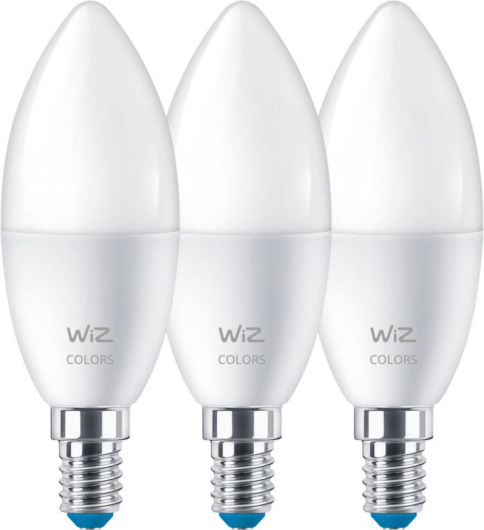 WiZ Kerzenlampe - Farbiges und weißes Licht - Matt - E14 - Doppelpack Main Image