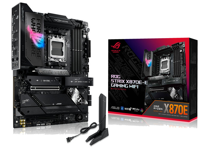 ASUS ROG STRIX X870E-E GAMING WiFi packaging