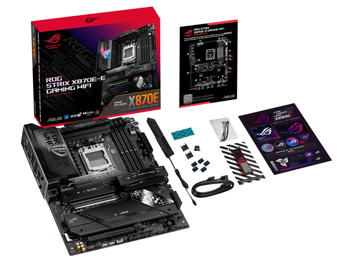 ASUS ROG STRIX X870E-E GAMING WiFi packaging