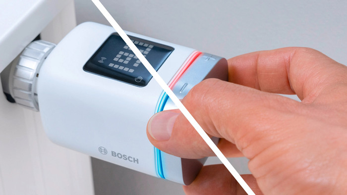 Bosch Smart Radiator Knob 2 Matter product in use