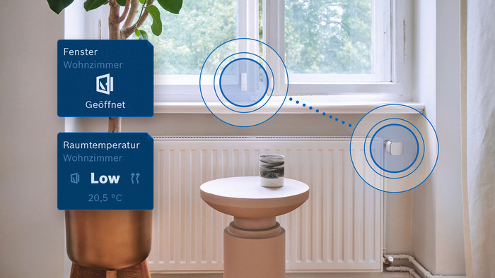 Bosch Smart Radiator Knob 2 Matter product in use