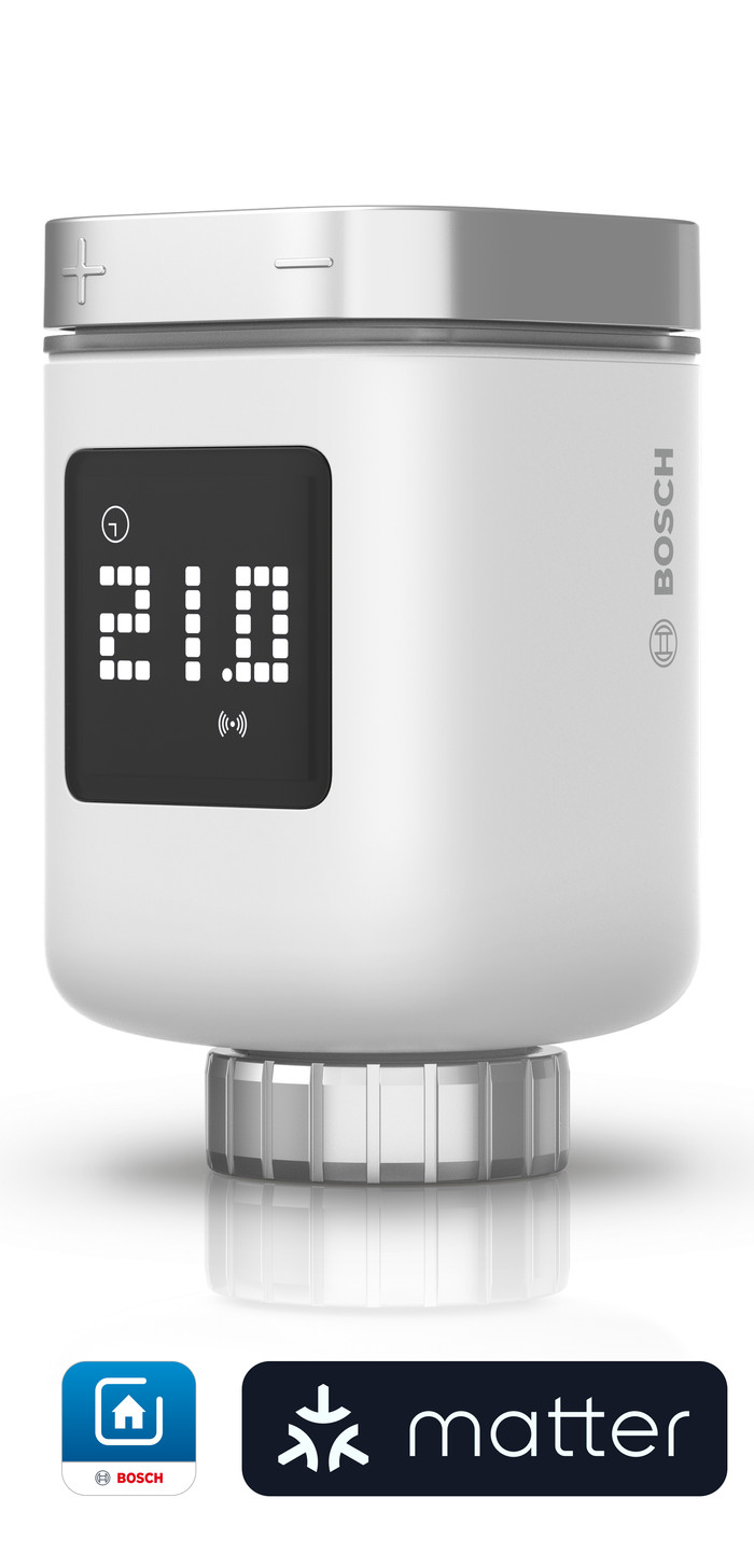 Bosch Smart Radiator Knob 2 Matter front