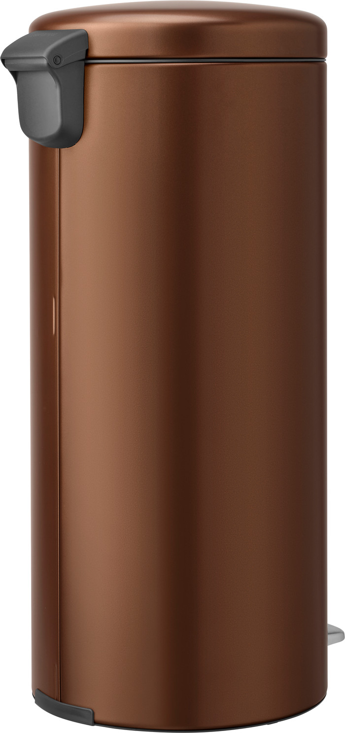 Brabantia NewIcon Treteimer 30 Liter Warm Bronze rückseite