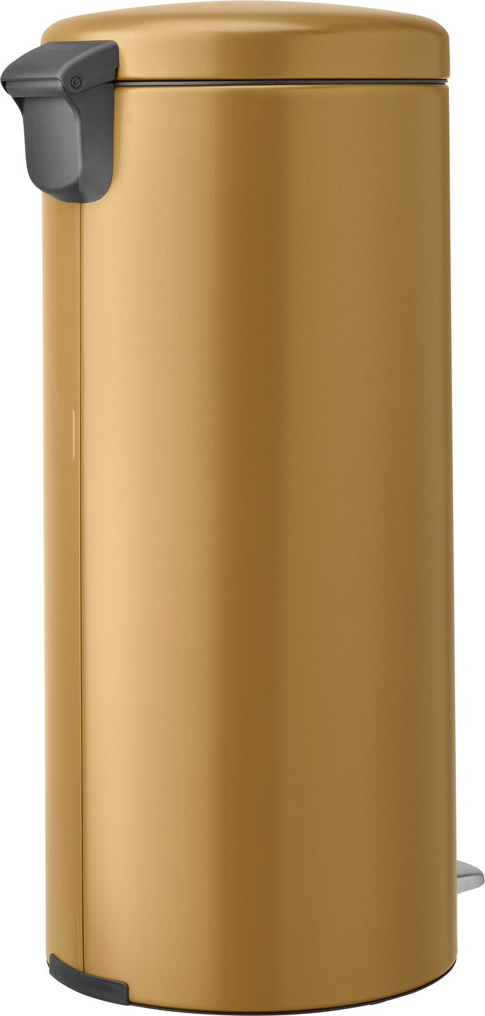 Brabantia NewIcon Treteimer 30 Liter Warm Gold rückseite
