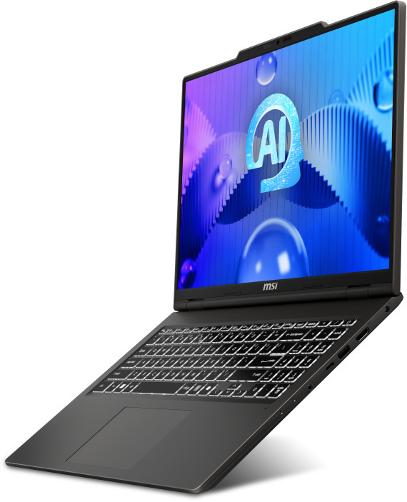 MSI Venture 16 AI A2HMG-012NL QWERTY right side