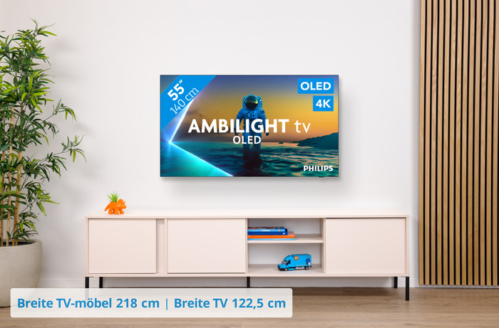 Philips Ambilight 55 Zoll OLED810 4K (2025) visuelles Coolblue 1