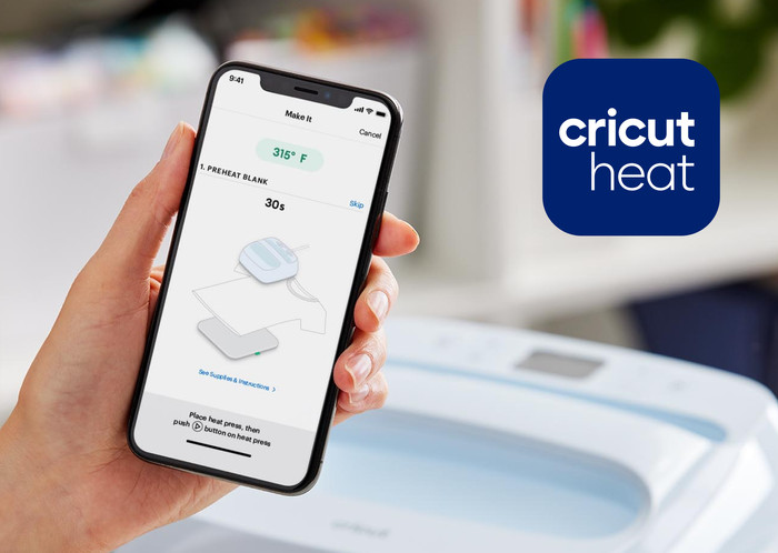 Cricut EasyPress 3 (23 x 23 cm) + Starterset visueller lieferant