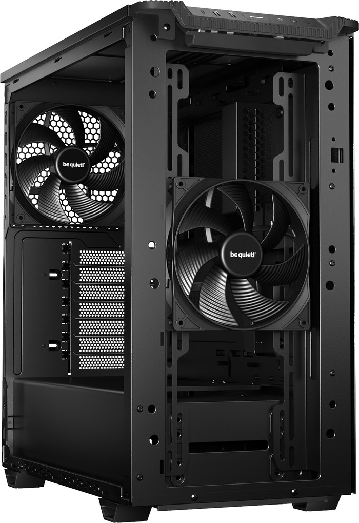 be quiet! Pure Base 501 Airflow Black back